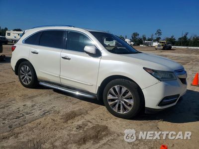 Czwarte zdjęcie samochodu z boku: 2014 ACURA MDX TECHNOLOGY VIN:5FRYD3H49EB018231 - miniatura