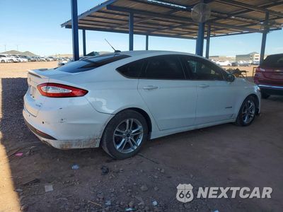 Trzecie zdjęcie samochodu z tyłu: 2015 FORD FUSION SE HYBRID VIN:3FA6P0LU9FR225293 - miniatura