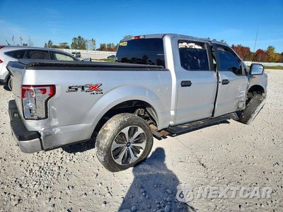 Trzecie zdjęcie samochodu z tyłu: 2019 FORD F150 SUPERCREW VIN:1FTEW1E54KFB27980 - miniatura