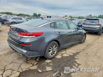 Trzecie zdjęcie samochodu z tyłu: 2020 KIA OPTIMA LX VIN:5XXGT4L35LG382760 - miniatura