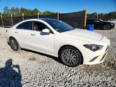 Czwarte zdjęcie samochodu z boku: 2022 MERCEDES-BENZ CLA 250 VIN:W1K5J4GB6NN287068 - miniatura