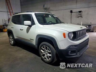 Czwarte zdjęcie samochodu z boku: 2018 JEEP RENEGADE LATITUDE VIN:ZACCJBBB7JPJ34193 - miniatura