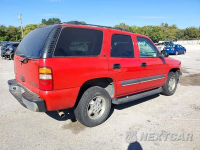 Trzecie zdjęcie samochodu z tyłu: 2002 CHEVROLET TAHOE C1500 VIN:1GNEC13ZX2R311650 - miniatura