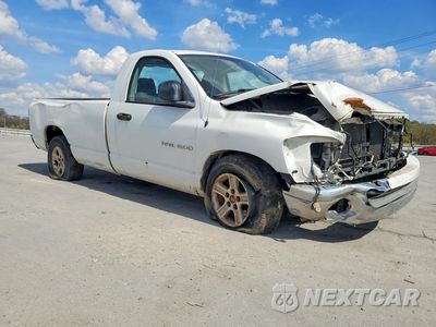 Czwarte zdjęcie samochodu z boku: 2006 DODGE RAM 1500 ST VIN:1D7HA16N46J209131 - miniatura