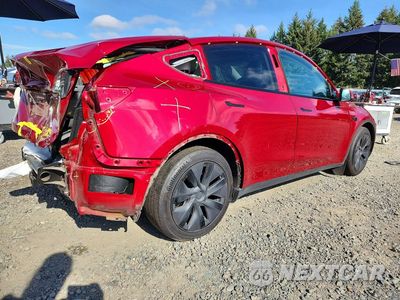 Trzecie zdjęcie samochodu z tyłu: 2025 TESLA MODEL Y VIN:7SAYGAEE7SF308413 - miniatura