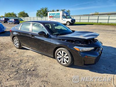 Czwarte zdjęcie samochodu z boku: 2026 HONDA CIVIC LX VIN:2HGFE2F23TH505323 - miniatura