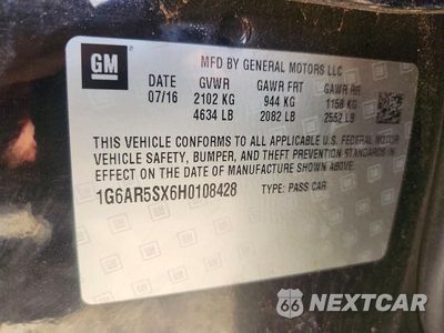 Zdjęcie 12 z 12 samochodu: 2017 CADILLAC CTS LUXURY VIN:1G6AR5SX6H0108428 - miniatura