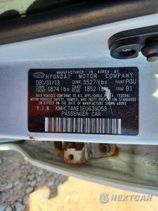 Zdjęcie 12 z 12 samochodu: 2014 HYUNDAI ACCENT GLS VIN:KMHCT4AE1EU639053 - miniatura