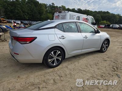Trzecie zdjęcie samochodu z tyłu: 2022 NISSAN SENTRA SV VIN:3N1AB8CVXNY314792 - miniatura