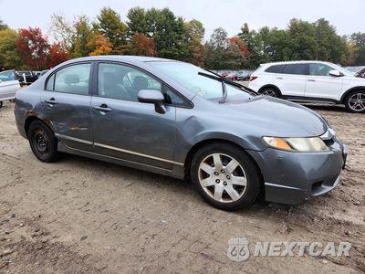 Czwarte zdjęcie samochodu z boku: 2009 HONDA CIVIC LX VIN:2HGFA16509H319957 - miniatura