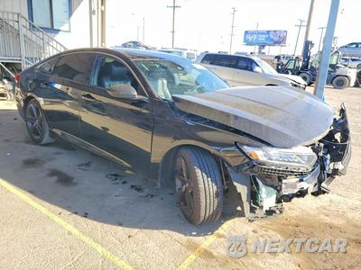 Czwarte zdjęcie samochodu z boku: 2020 HONDA ACCORD SPORT VIN:1HGCV1F38LA011849 - miniatura