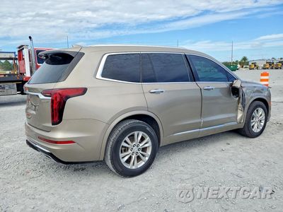 Trzecie zdjęcie samochodu z tyłu: 2022 CADILLAC XT6 LUXURY VIN:1GYKPAR46NZ157965 - miniatura