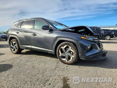 Czwarte zdjęcie samochodu z boku: 2023 HYUNDAI TUCSON LIMITED VIN:5NMJECAEXPH192569 - miniatura