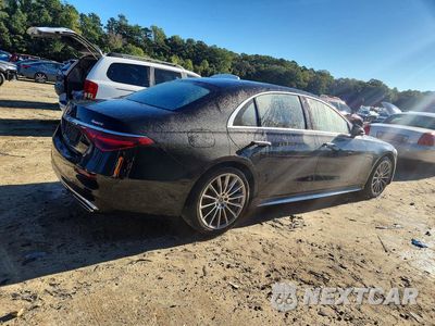 Trzecie zdjęcie samochodu z tyłu: 2021 MERCEDES-BENZ S 580 4MATIC VIN:W1K6G7GB1MA041782 - miniatura