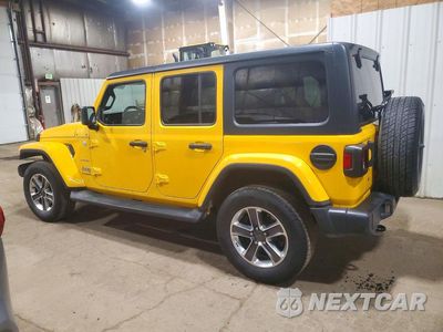 Drugie zdjęcie samochodu z przodu: 2020 JEEP WRANGLER UNLIMITED SAHARA VIN:1C4HJXEN9LW114514 - miniatura