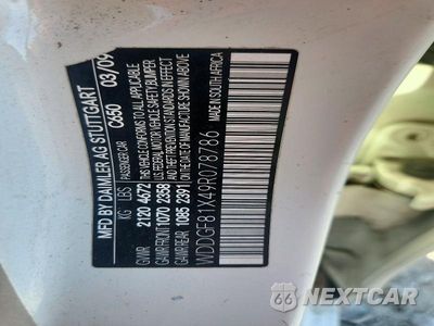 Zdjęcie 12 z 12 samochodu: 2009 MERCEDES-BENZ C 300 4MATIC VIN:WDDGF81X49R078786 - miniatura