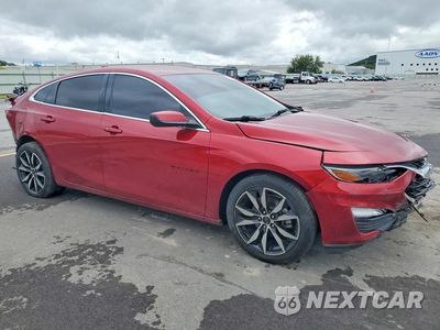 Czwarte zdjęcie samochodu z boku: 2022 CHEVROLET MALIBU RS VIN:1G1ZG5ST6NF103346 - miniatura