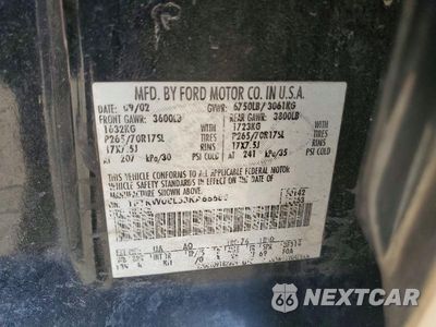 Zdjęcie 12 z 12 samochodu: 2003 FORD F150 SUPERCREW VIN:1FTRW08L53KA66685 - miniatura