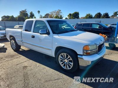 Czwarte zdjęcie samochodu z boku: 2000 GMC NEW SIERRA C1500 VIN:1GTEC19V1YZ159442 - miniatura