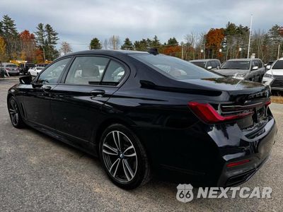 Trzecie zdjęcie samochodu z tyłu: 2021 BMW 750 XI VIN:WBA7U2C0XMCG10289 - miniatura