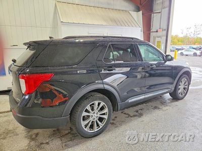 Trzecie zdjęcie samochodu z tyłu: 2023 FORD EXPLORER XLT VIN:1FMSK8DH5PGB07219 - miniatura