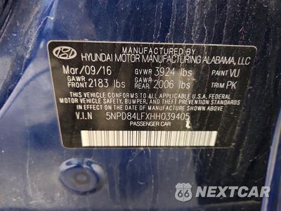 Zdjęcie 13 z 13 samochodu: 2017 HYUNDAI ELANTRA SE VIN:5NPD84LFXHH039405 - miniatura