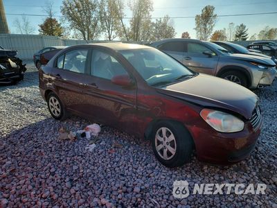 Czwarte zdjęcie samochodu z boku: 2008 HYUNDAI ACCENT GLS VIN:KMHCN46CX8U280548 - miniatura