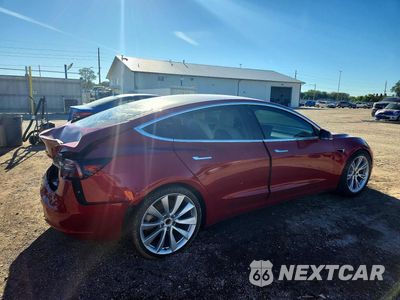 Trzecie zdjęcie samochodu z tyłu: 2018 TESLA MODEL 3 VIN:5YJ3E1EB6JF111797 - miniatura