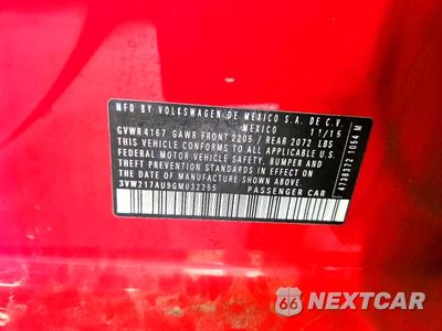 Zdjęcie 12 z 12 samochodu: 2016 VOLKSWAGEN GOLF VIN:3VW217AU9GM032255 - miniatura