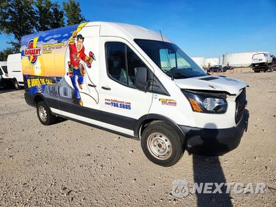 Czwarte zdjęcie samochodu z boku: 2019 FORD TRANSIT T-250 VAN VIN:1FTYR2CM4KKB65379 - miniatura
