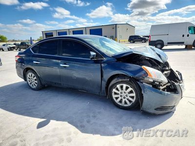 Czwarte zdjęcie samochodu z boku: 2014 NISSAN SENTRA S VIN:3N1AB7APXEL690470 - miniatura