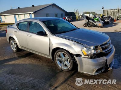 Czwarte zdjęcie samochodu z boku: 2014 DODGE AVENGER SE VIN:1C3CDZAB2EN190260 - miniatura