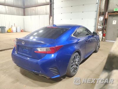 Trzecie zdjęcie samochodu z tyłu: 2016 LEXUS RC 300 VIN:JTHSM5BC1G5001140 - miniatura