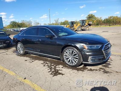 Czwarte zdjęcie samochodu z boku: 2019 AUDI A8 L VIN:WAU8DAF88KN011261 - miniatura