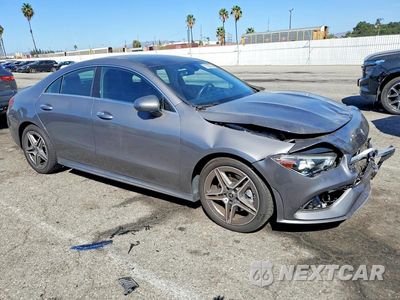 Czwarte zdjęcie samochodu z boku: 2023 MERCEDES-BENZ CLA 250 4MATIC VIN:W1K5J4HB6PN412152 - miniatura