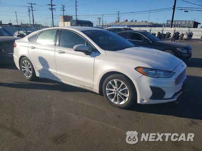 Czwarte zdjęcie samochodu z boku: 2019 FORD FUSION SE VIN:3FA6P0HDXKR173756 - miniatura
