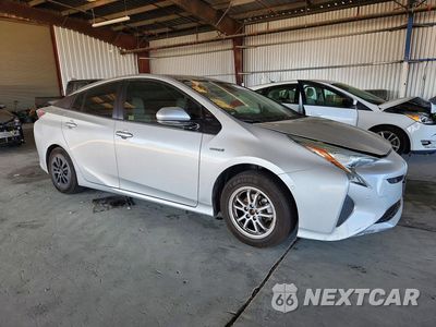 Czwarte zdjęcie samochodu z boku: 2018 TOYOTA PRIUS TWO VIN:JTDKBRFU3J3589918 - miniatura