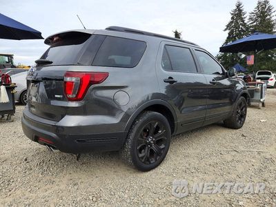 Trzecie zdjęcie samochodu z tyłu: 2019 FORD EXPLORER SPORT VIN:1FM5K8GT2KGA52637 - miniatura