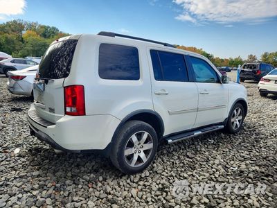 Trzecie zdjęcie samochodu z tyłu: 2012 HONDA PILOT TOURING VIN:5FNYF4H99CB063213 - miniatura
