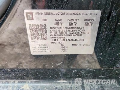 Zdjęcie 12 z 12 samochodu: 2018 CHEVROLET SILVERADO K1500 LT VIN:3GCUKREC9JG460211 - miniatura