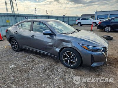 Czwarte zdjęcie samochodu z boku: 2025 NISSAN SENTRA SV VIN:3N1AB8CV2SY284330 - miniatura