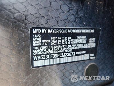 Zdjęcie 13 z 13 samochodu: 2023 BMW IX XDRIVE50 VIN:WB523CF09PCM23673 - miniatura