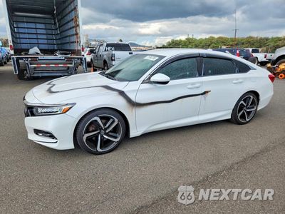 2019 HONDA ACCORD SPORT 1HGCV1F38KA002079 - główne zdjęcie licytacji z USA - miniatura