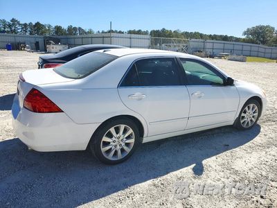 Trzecie zdjęcie samochodu z tyłu: 2007 HONDA ACCORD EX VIN:1HGCM665X7A043984 - miniatura