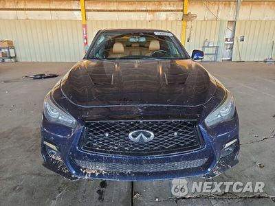 Piąte zdjęcie samochodu w środku: 2021 INFINITI Q50 SIGNATURE EDITION VIN:JN1EV7CP2MM707787 - miniatura