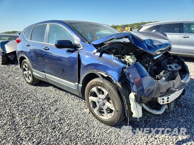 Czwarte zdjęcie samochodu z boku: 2019 HONDA CR-V EXL VIN:7FARW2H88KE004317 - miniatura