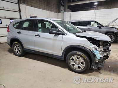 Czwarte zdjęcie samochodu z boku: 2016 HONDA CR-V LX VIN:5J6RM4H32GL002675 - miniatura