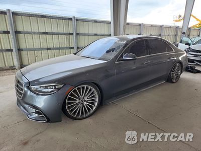 2022 MERCEDES-BENZ S 580 4MATIC W1K6G7GB6NA099694 - główne zdjęcie licytacji z USA - miniatura