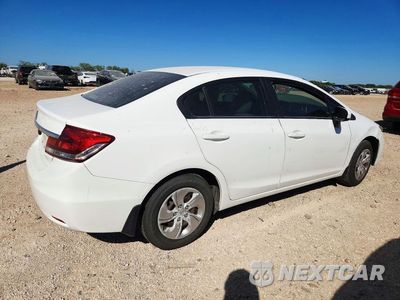 Trzecie zdjęcie samochodu z tyłu: 2014 HONDA CIVIC LX VIN:19XFB2E55EE053294 - miniatura