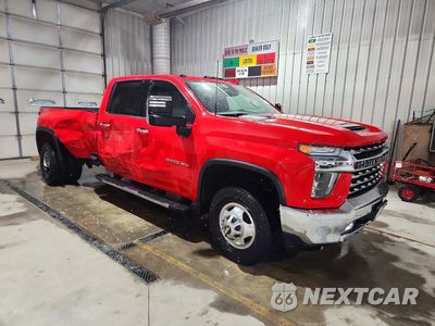 Czwarte zdjęcie samochodu z boku: 2021 CHEVROLET SILVERADO K3500 LTZ VIN:1GC4YUEY8MF144009 - miniatura
